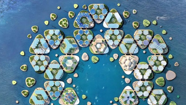 This shall be the world's first sustainable floating city